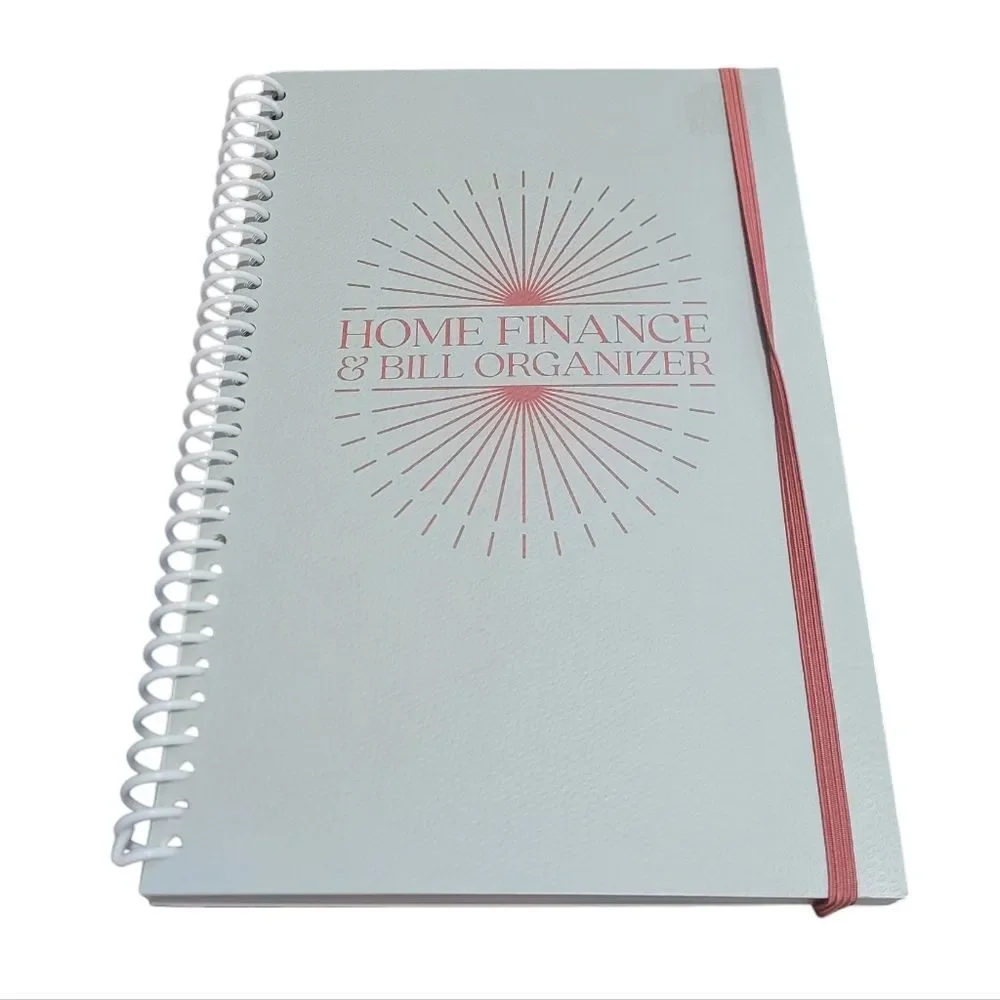 Yearly home finance & bill organizer